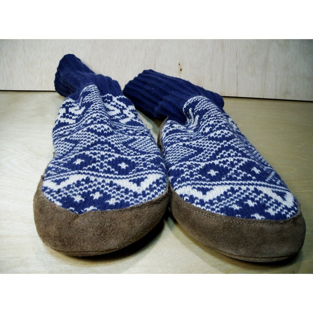 LL Bean Tall Slipper Knit Boots Size M M(9-10) Womens (10.5-11.5)